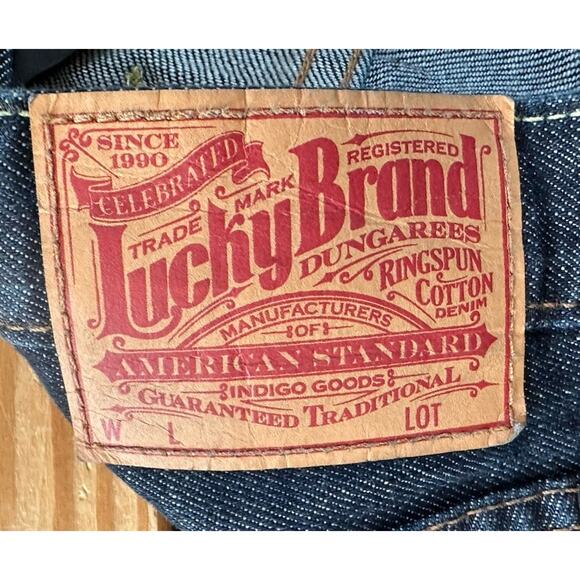 Lucky Brand Miner Straight Leg Jeans Size 38x30 Men’s Blue - Picture 6 of 8